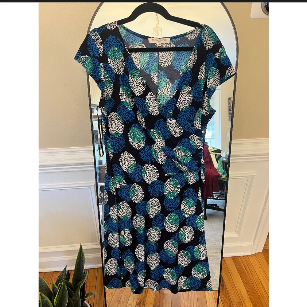 Size 16 Evan Picone Wrap style dress